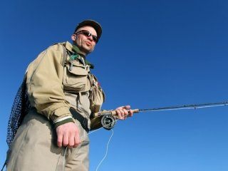 fly fisherman