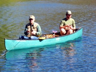 canoe-fishing