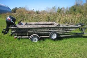 Duck Boat Blind