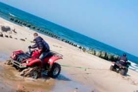 Rescue ATV from mud