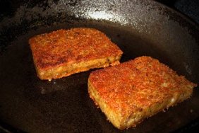 Scrapple on Pan