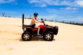 Women ATV Riding