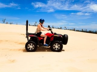 Women ATV Riding