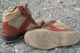 Felt Soled Water Shoes