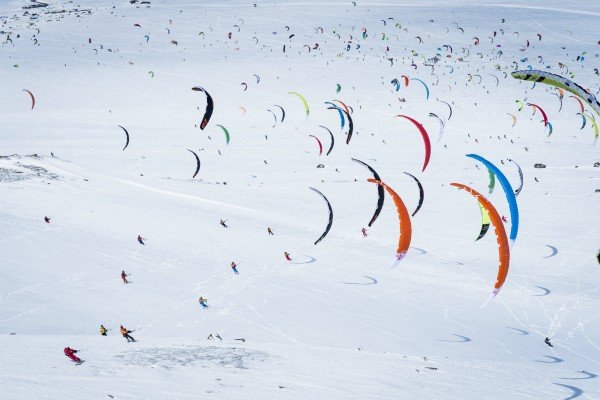 Snowkiting Ragnarok Red Bull Ragnarok Snowkite Event Draws 350 - LiveOutdoors