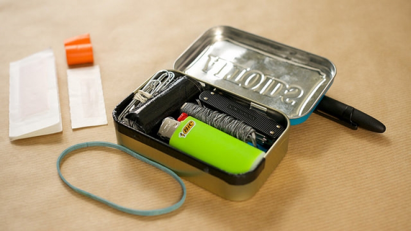 Use Altoids containers