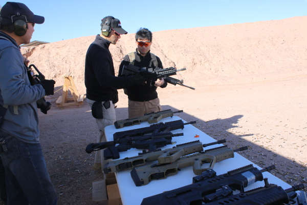 Day at the Range SHOT Show 2016