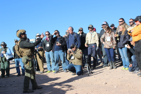 Day at the Range SHOT Show 2016