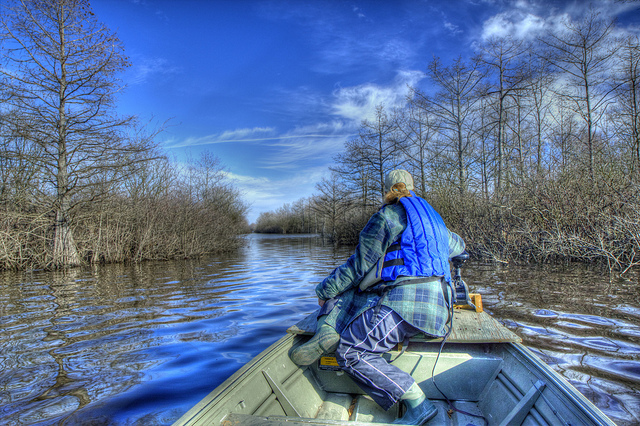 Fishing the cold