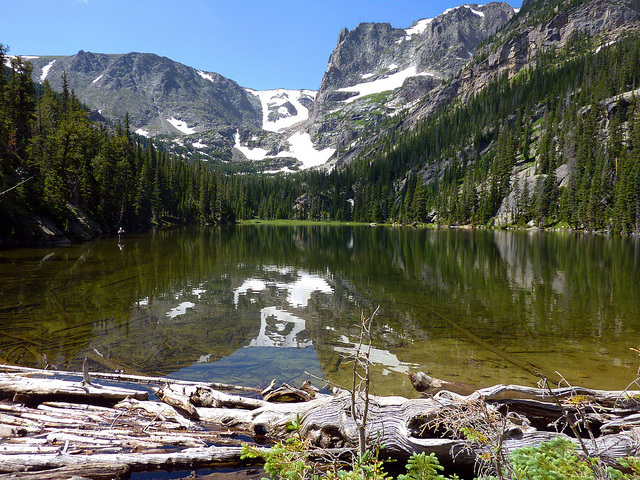 Odessa Lake in Rocky Mountain National Park, Colorado